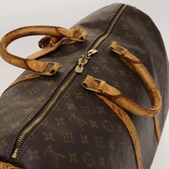 LOUIS VUITTON Monogram Keepall 55 Boston Bag - Picture 6 of 15
